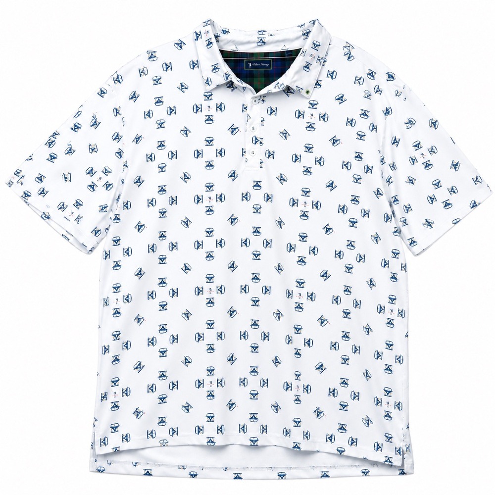 William Murray Vintage VW bus Polo Shirt Mens 2XL Golf Performance Short Sleeve